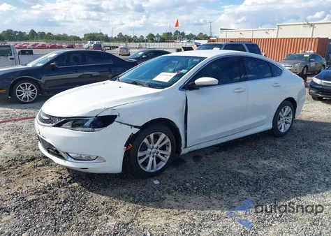 2015 Chrysler 200 Limited из США, поврежденный, VIN 1C3CCCAB7FN725407